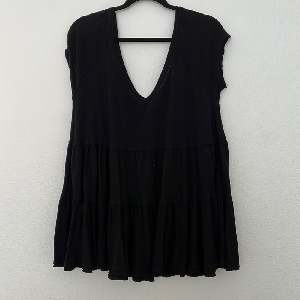 Free People Babydoll Swing Tee